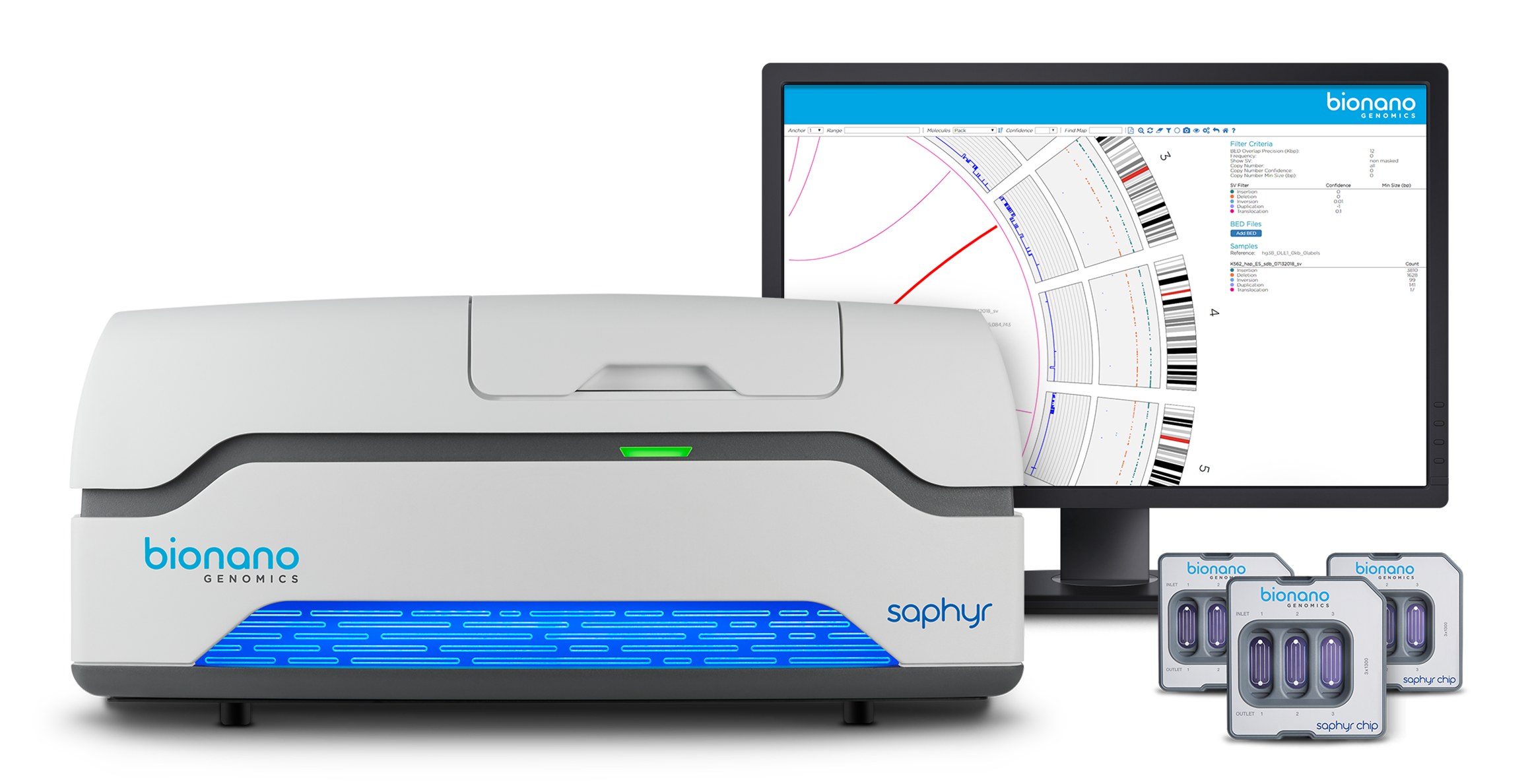 Bionano Genomics Saphyr Genome Imaging Instrument